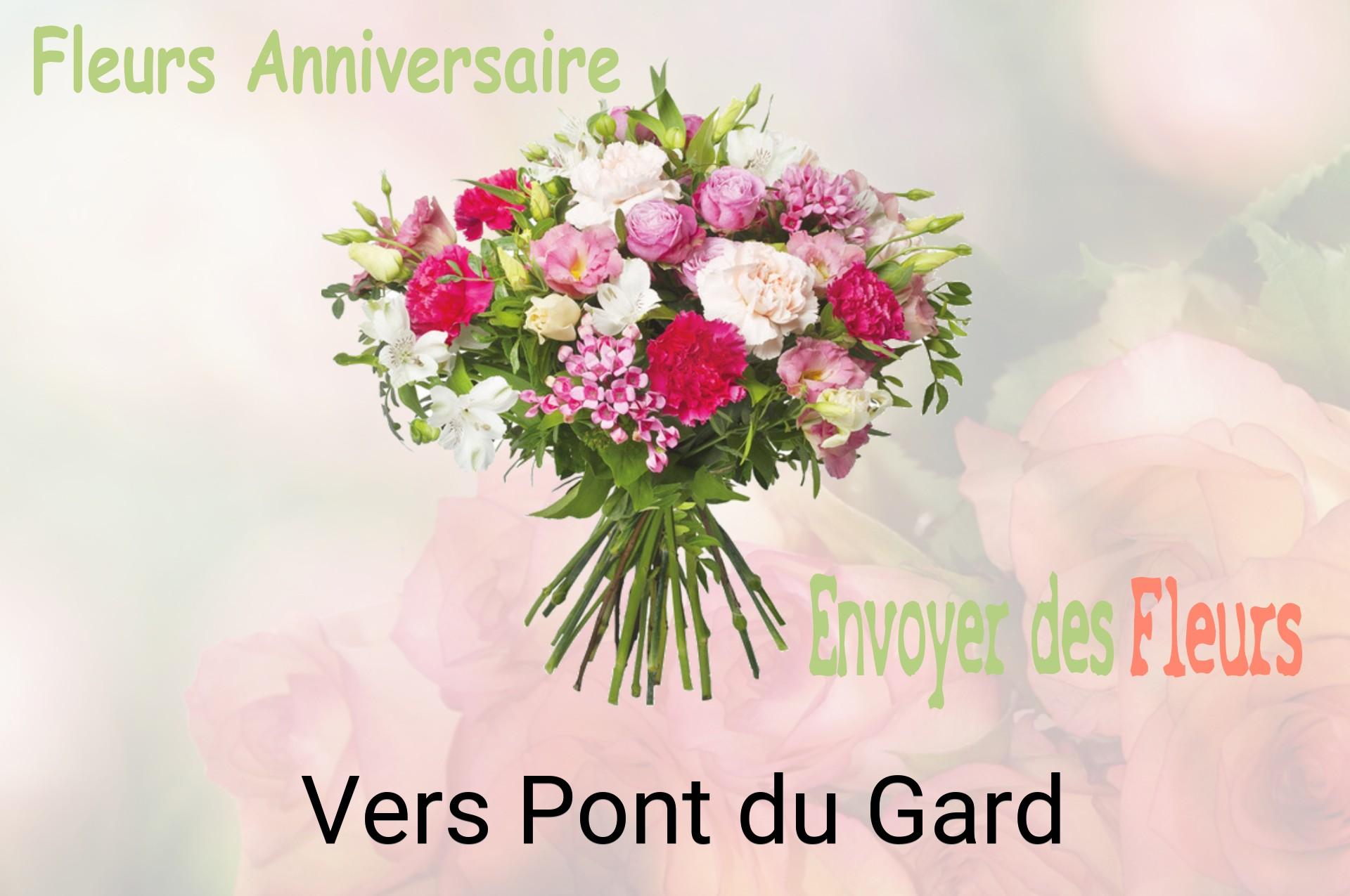 Bouquet de fleurs d’anniversaire livré à Vers-Pont-du-Gard